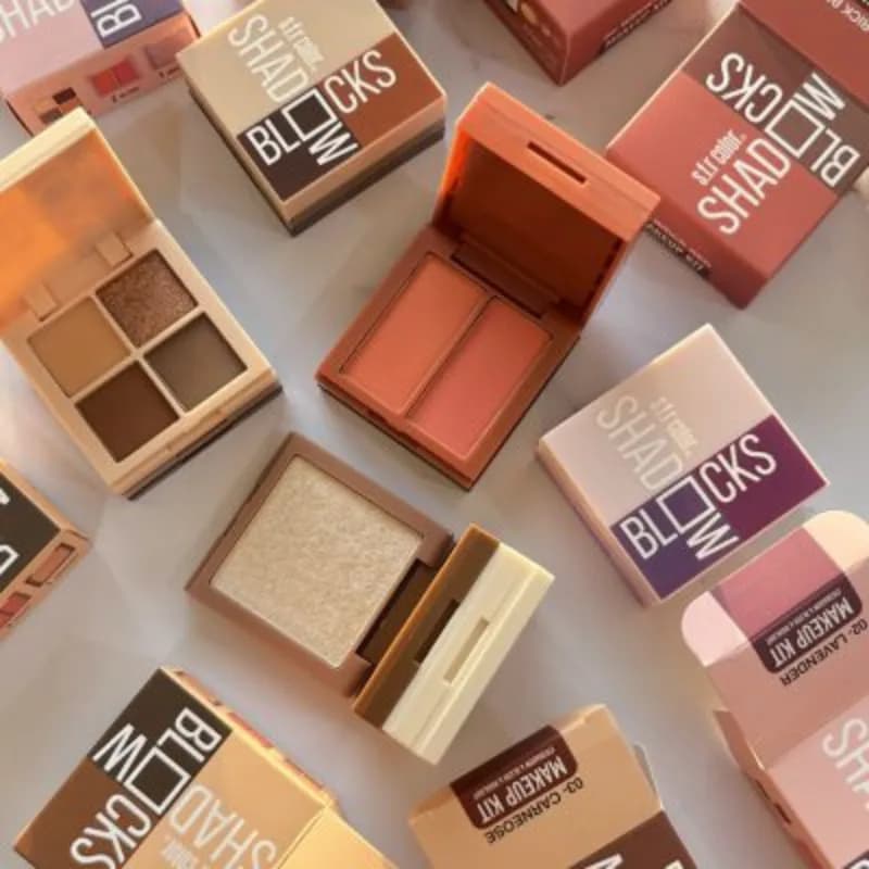 پالت آرایشی 3 کاره اس اف آر کالر S.F.R Color مدل Shadow Blocks — تصویر ۶
