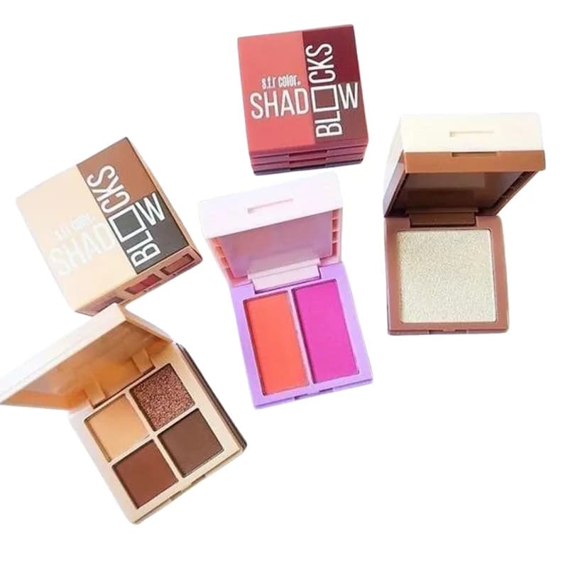 پالت آرایشی 3 کاره اس اف آر کالر S.F.R Color مدل Shadow Blocks — تصویر ۵