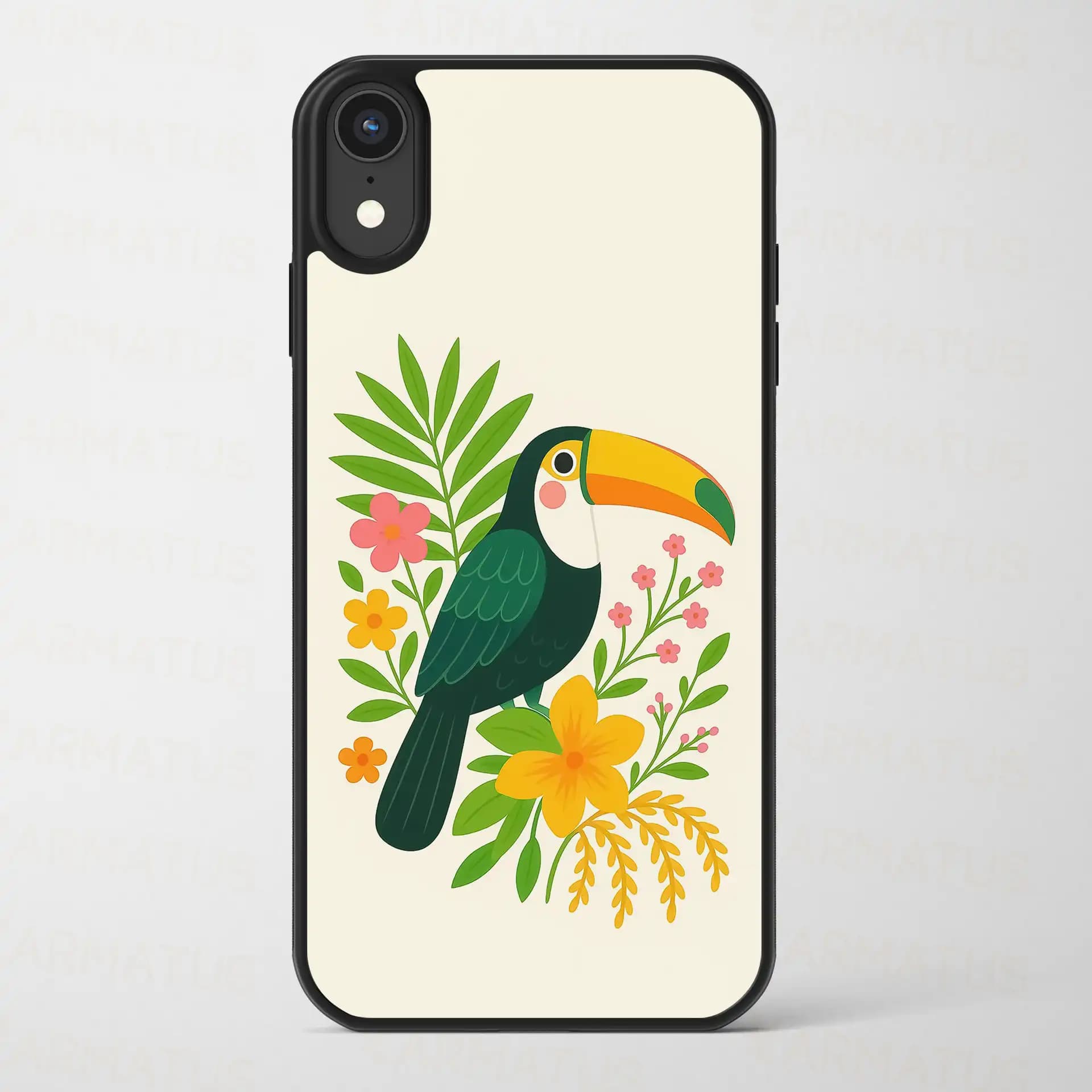 قاب موبایل پرنده استوائی | کالکشن Animals – مدل BRD-11