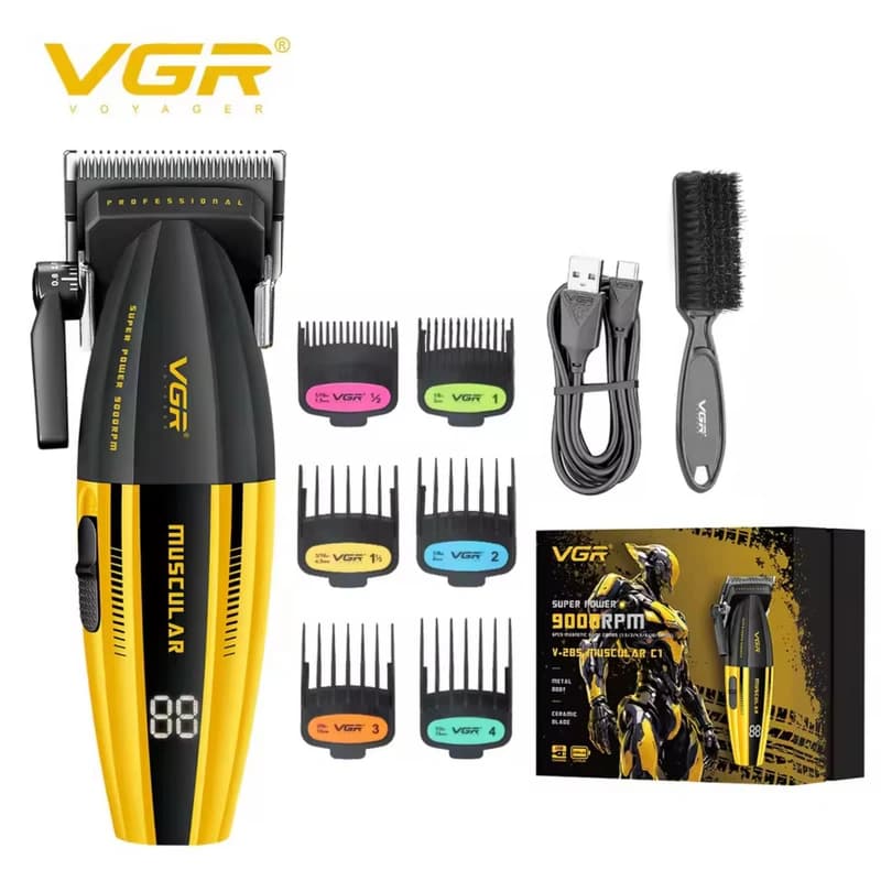 ماشین اصلاح حجم زن وی جی آر مدل V-285 با تیغه سرامیک و برش مستقیم