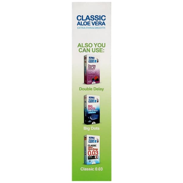 کاندوم کدکس کلاسیک آلوئه ورا | Classic Aloevera Condom — تصویر ۳