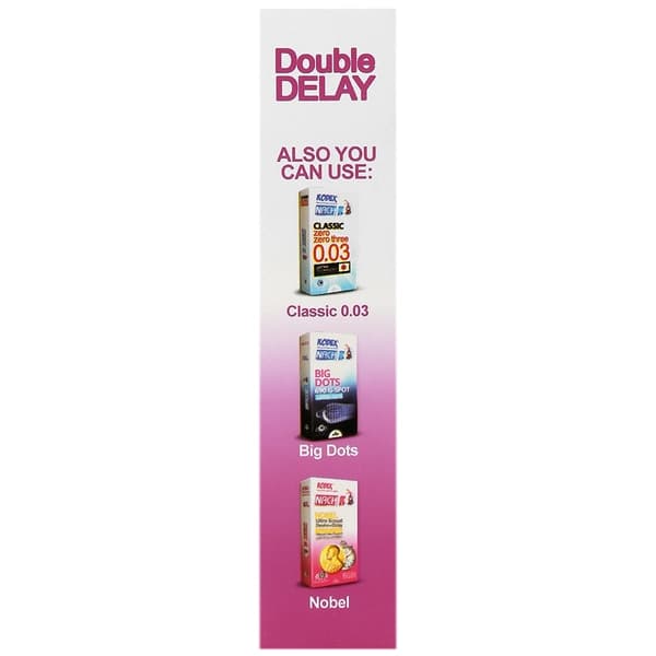 کاندوم تاخیری دابل دیلی کدکس | Double Delay Condom — تصویر ۳