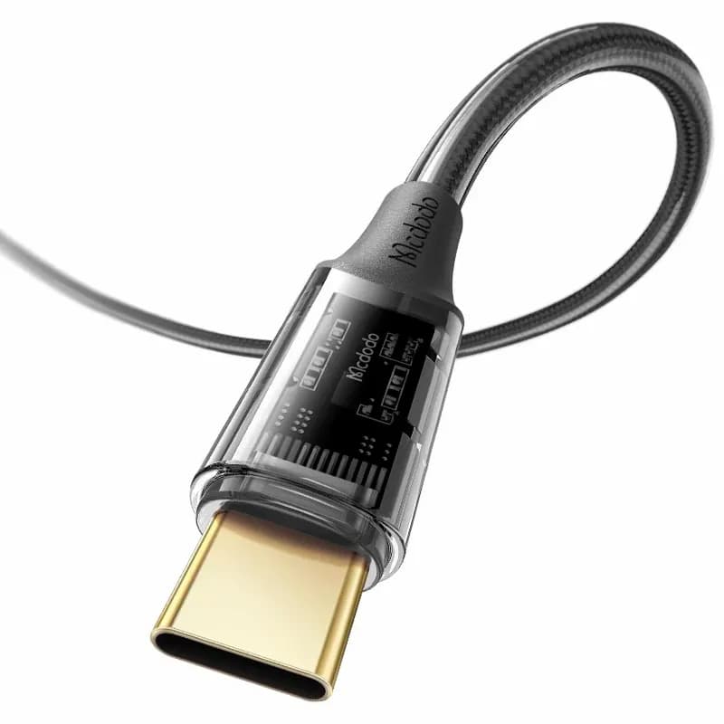 کابل اورجینال مکدودو تایپ سی فست شارژ Mcdodo CA-2090 6A QC4.0 PD 100W 1.2m — تصویر ۳