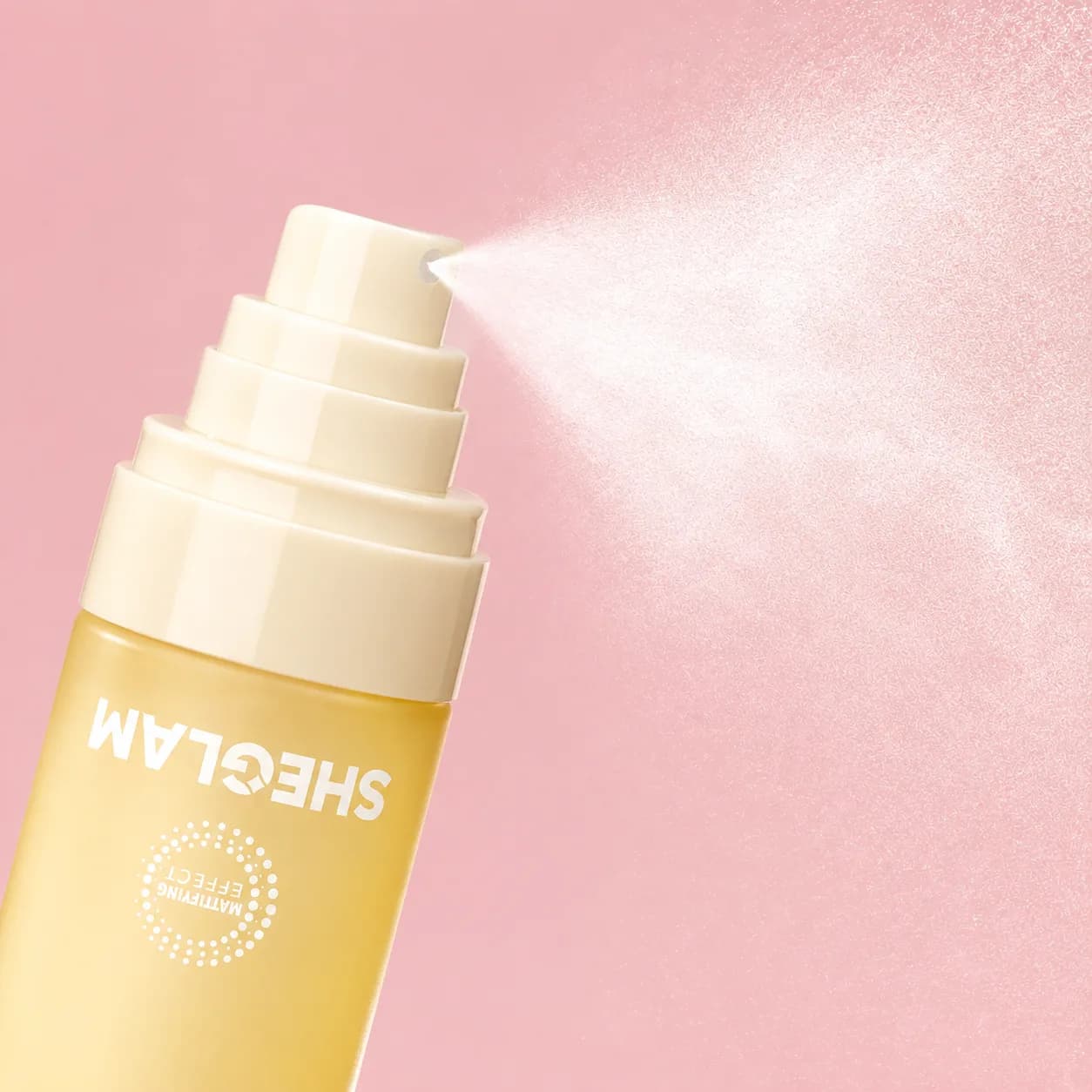اسپری فیکس آرایش زرد شیگلم مدل Matte Fresh حجم ۵۵ میلی لیتر — تصویر ۳