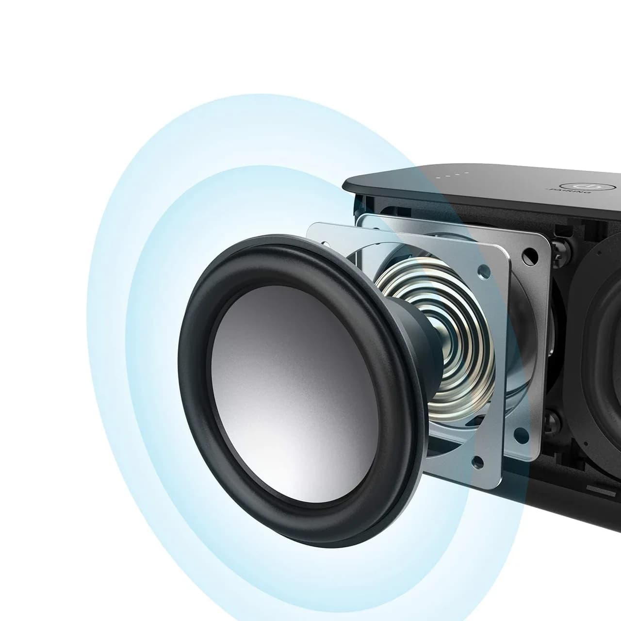 اسپیکر بلوتوثی قابل حمل انکر مدل Soundcore Boost A3145 با توان 20 وات و عمر باتری 12 ساعت — تصویر ۵