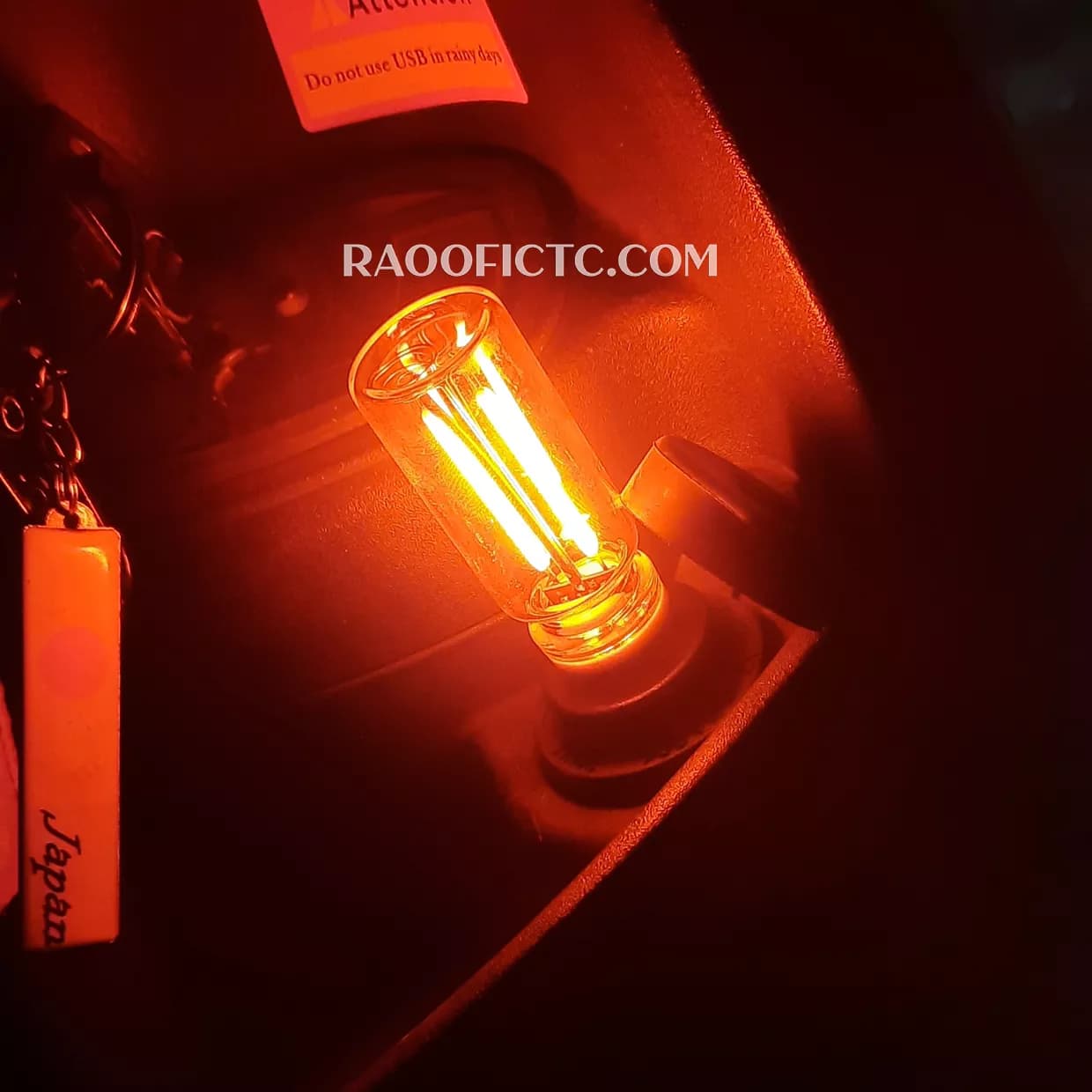 لامپ رترو USB لمسی — تصویر ۳