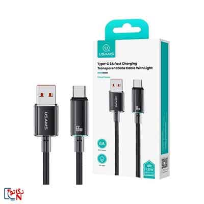 کابل تبدیل 1.2 متری USB-A به Type-C یوسمز US-SJ658 — تصویر ۳
