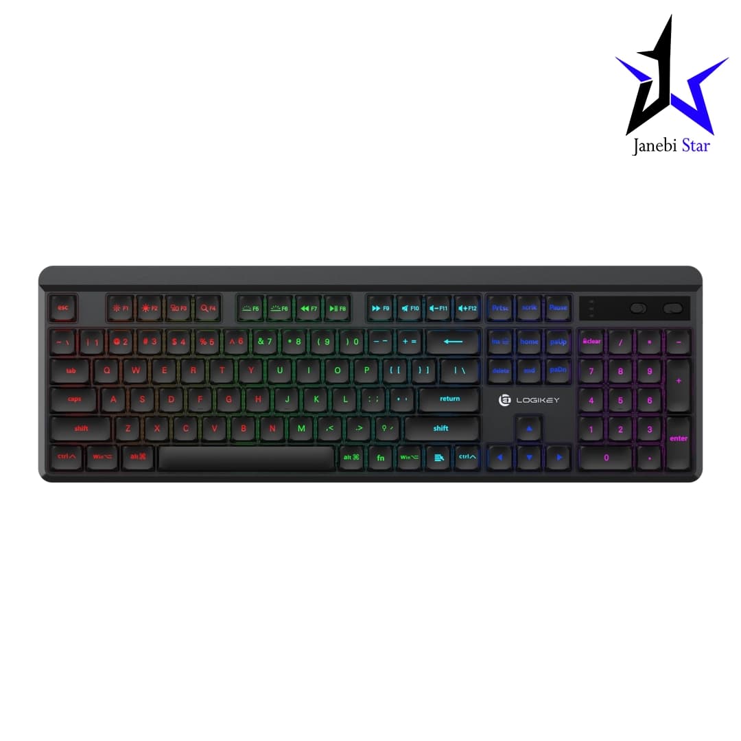 کیبورد بی سیم مکانیکال لاجیکی K520B — تصویر ۵