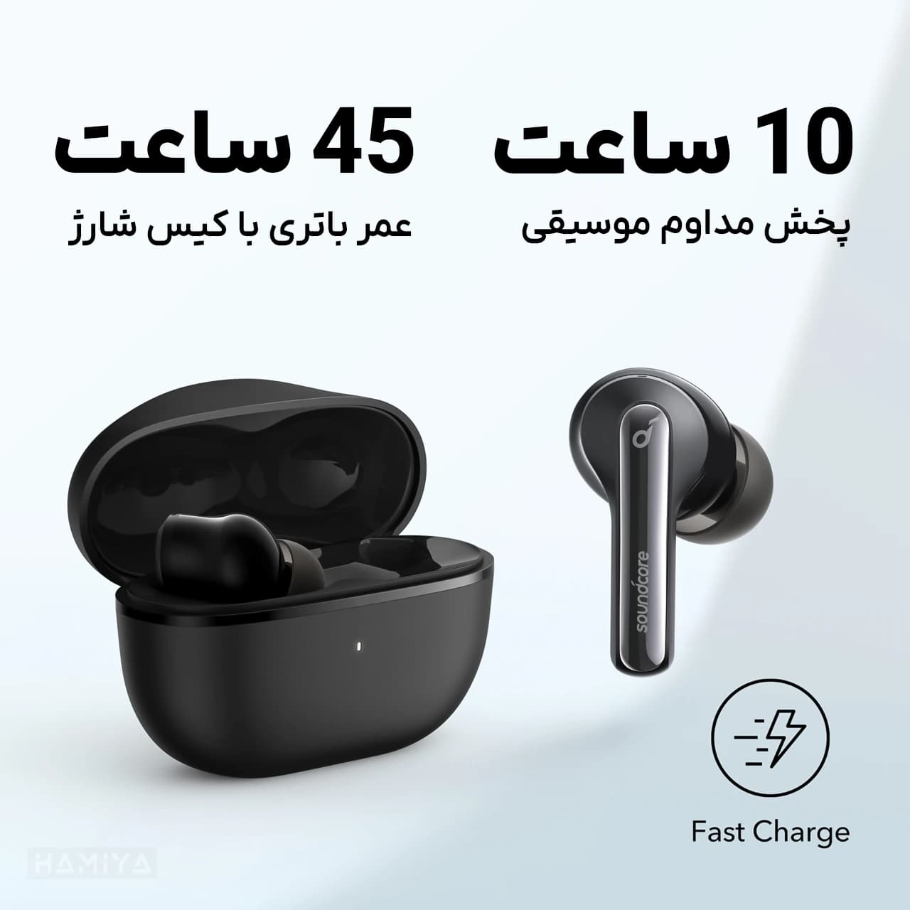 هندزفری بی سیم ساندکور مدل Life P3i A3993 با عمر باتری 40 ساعت، بلوتوث ورژن 5.2 و قابلیت نویز کنسلینگ — تصویر ۸