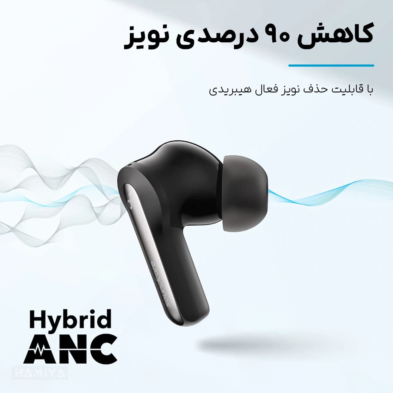 هندزفری بی سیم ساندکور مدل Life P3i A3993 با عمر باتری 40 ساعت، بلوتوث ورژن 5.2 و قابلیت نویز کنسلینگ — تصویر ۵