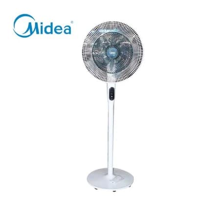 VENTILATEUR A PIED MIDEA AVEC TELECOMMANDE MODE SILENCE – BLANC – VENT_FS40-18ARW