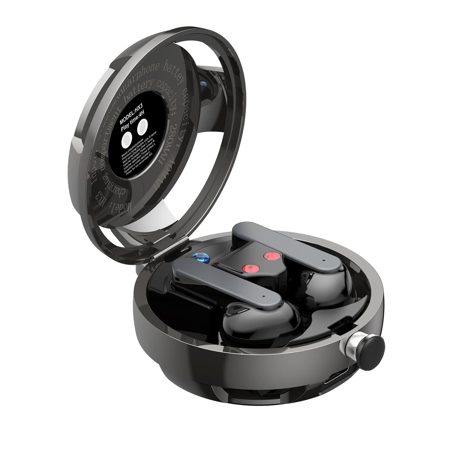 ایرپاد metal گیمینگ سری hx مدل 3 با rgb v5.3 — تصویر ۳