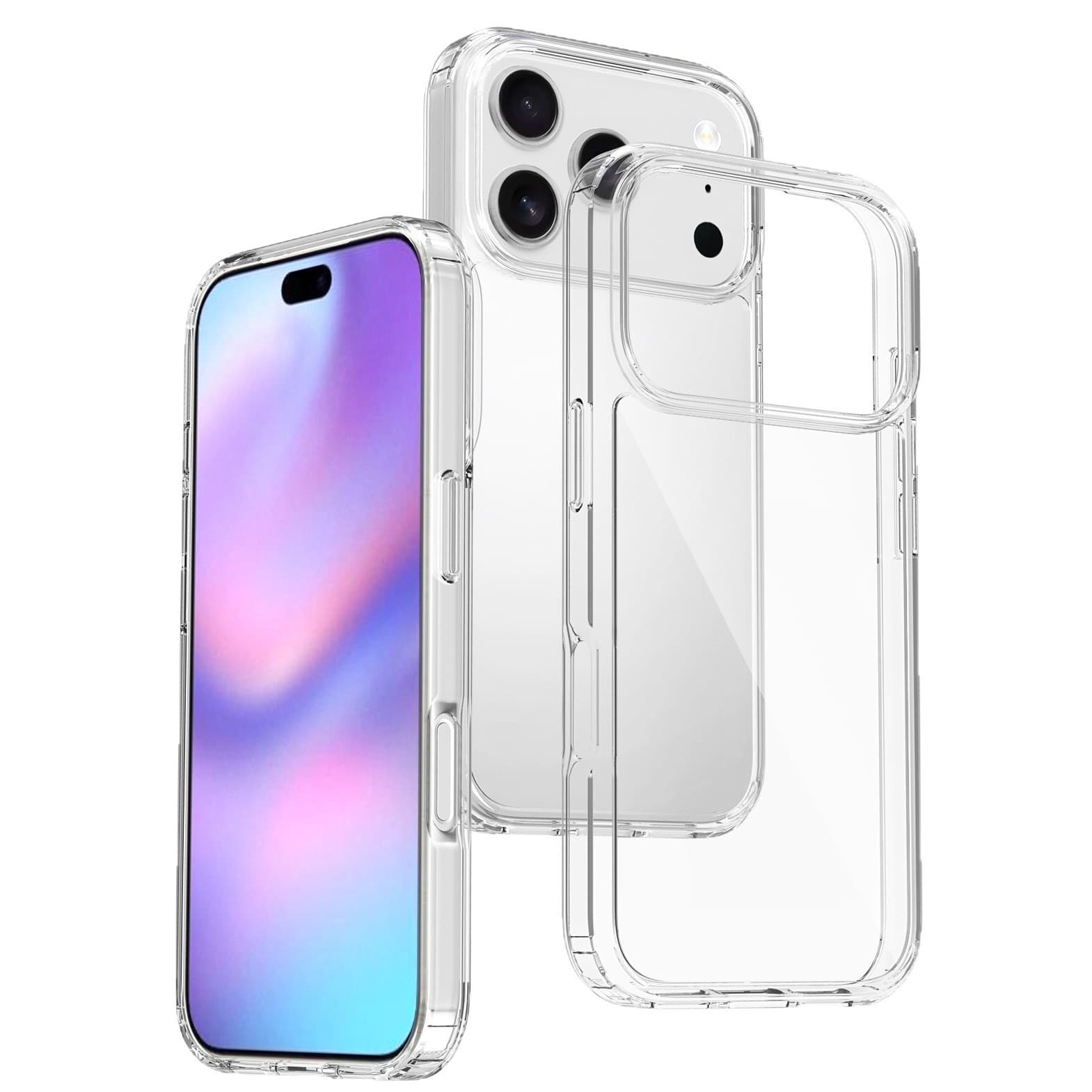 کاور clear unipha (شفاف) مناسب برای ایفون 17 پرو مکس iphone 17 pro max ضد ضربه