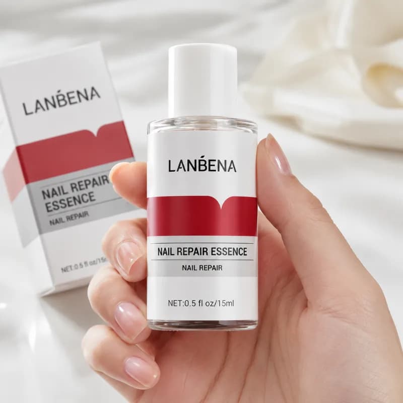 سرم تقویت کننده و ترمیم کننده ناخن لانبنا Lanbena حجم 15 میلی لیتر — تصویر ۳