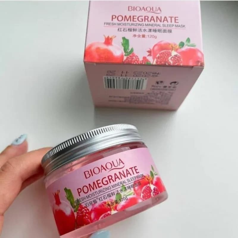ماسک صورت شب انار بیوآکوا Bioaqua وزن 120 گرم — تصویر ۴