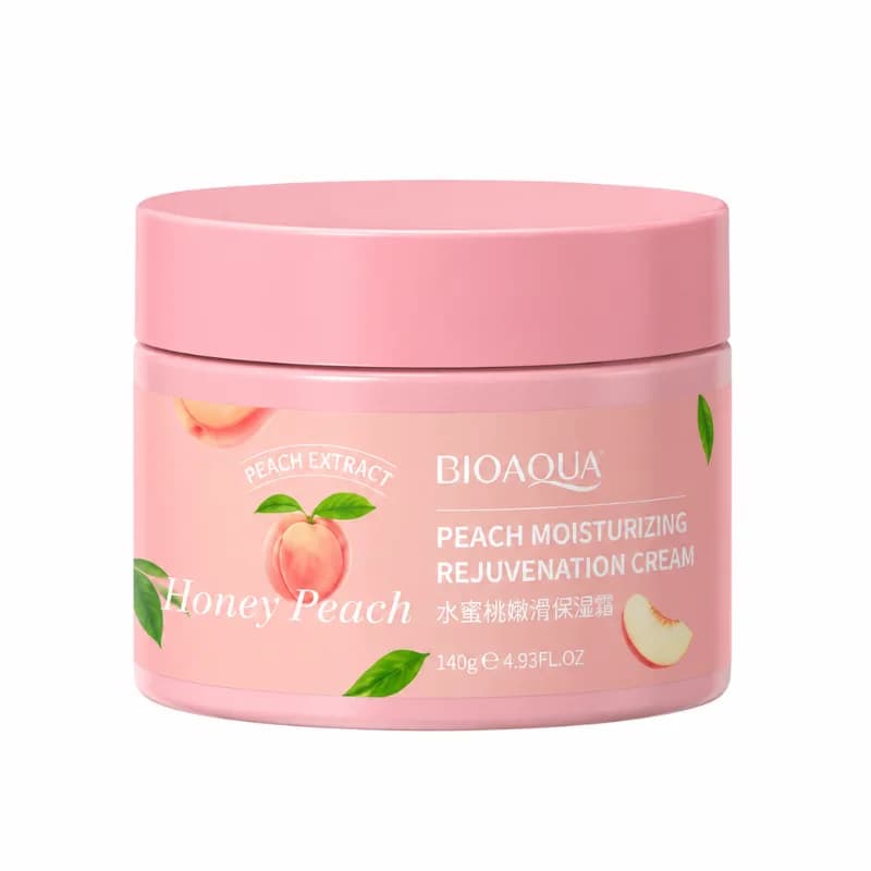کرم کاسه ای آبرسان هلو بیوآکوا Bioaqua حجم 140 میلی لیتر