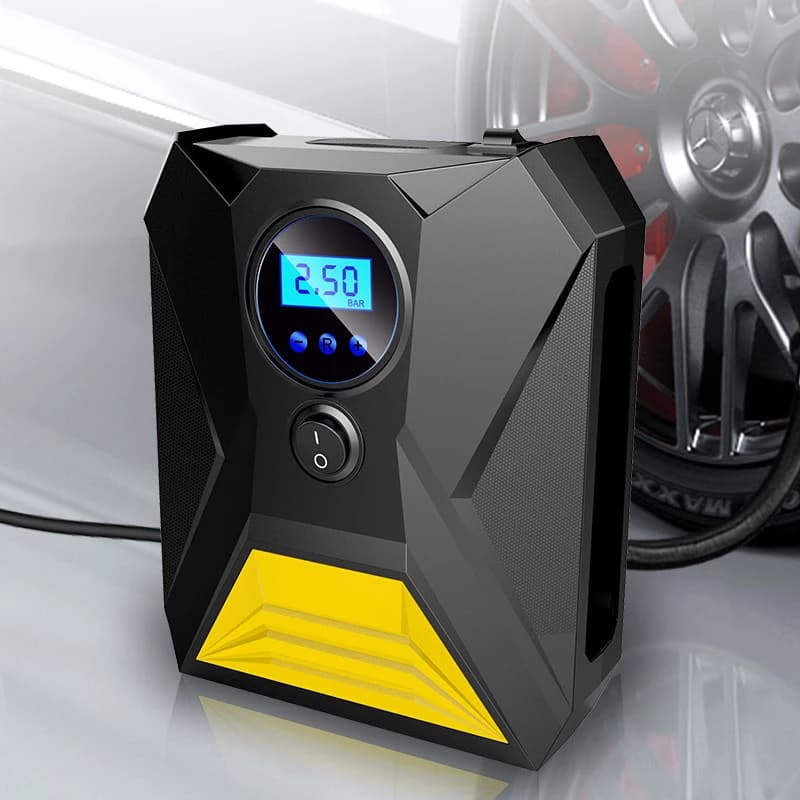 Pompe de gonflage pour pneus de voiture électrique Portable, gonfleur numérique/pointeur, compresseur d’air pour accessoires Automobiles, 12V, 150psi