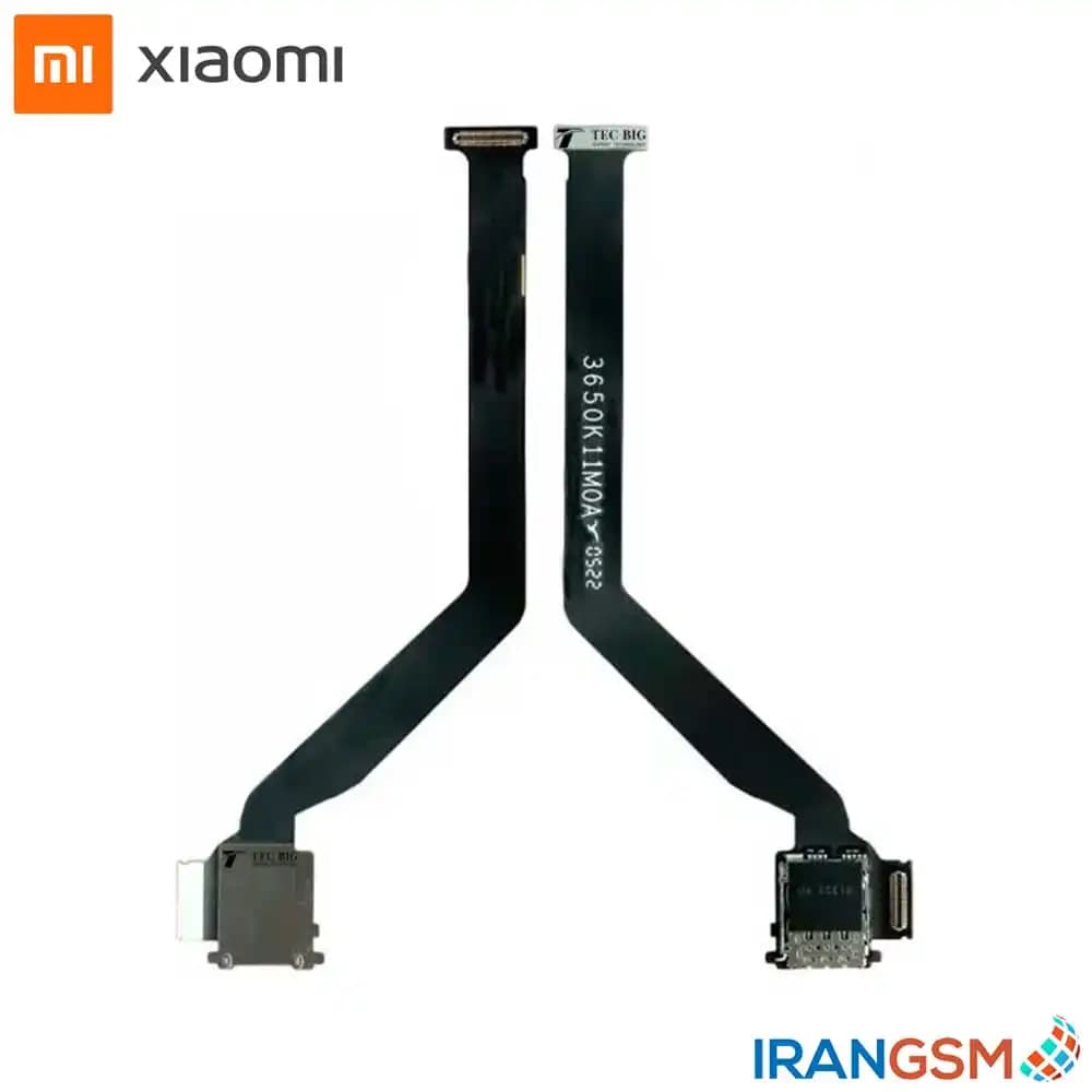 فلت رابط ال سی دی و سیمکارت موبایل شیائومی Xiaomi Poco F3 2021 — تصویر ۲