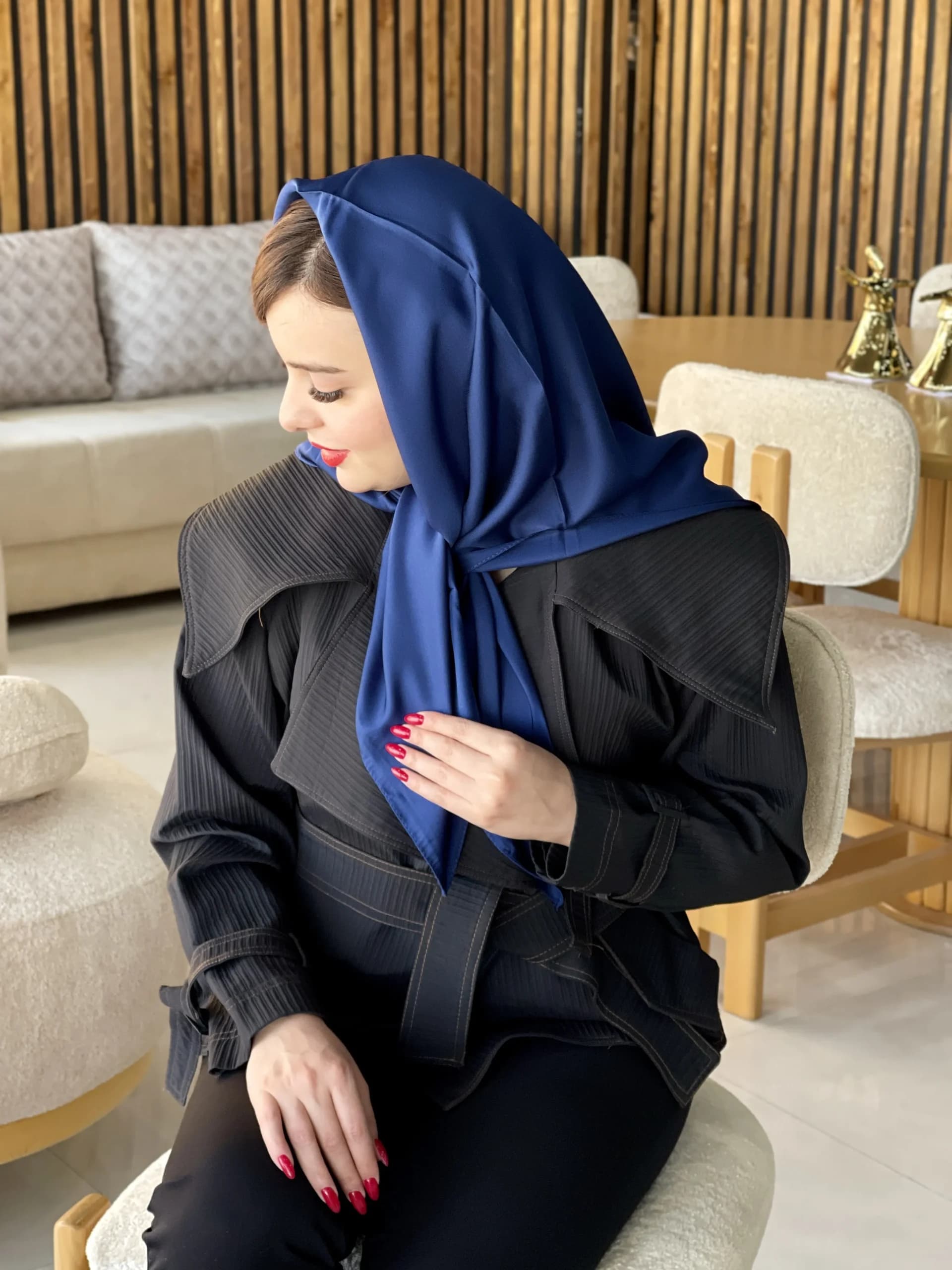 روسری ساتن توییل وارداتی