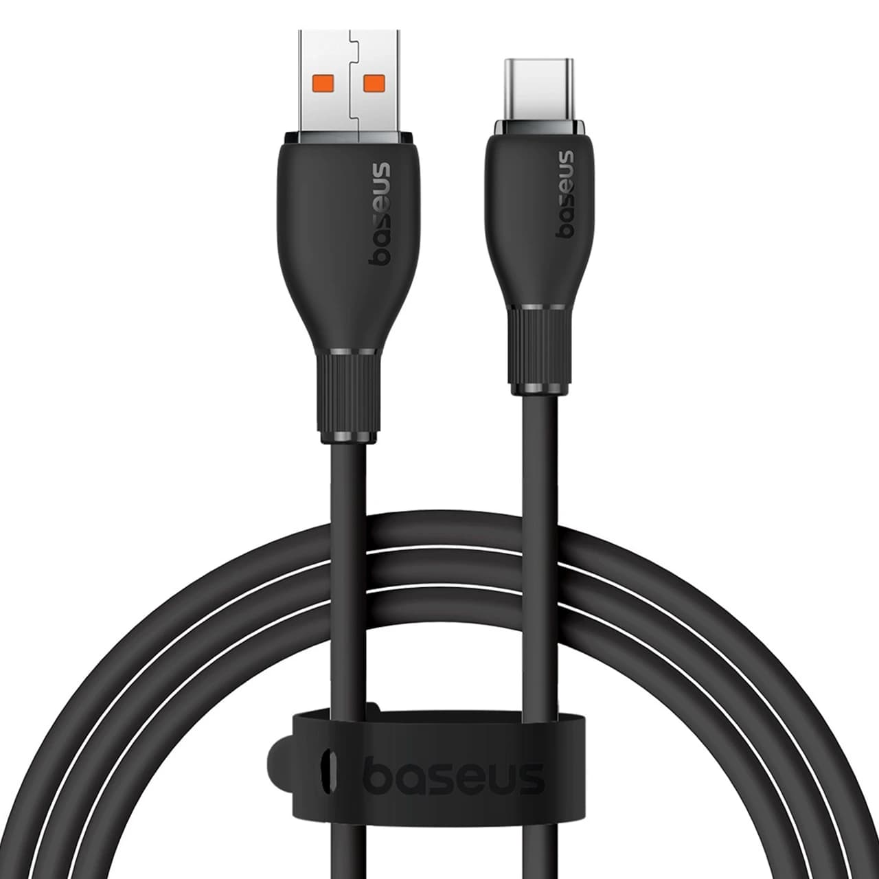 کابل تبدیل USB به تایپ سی بیسوس مدل CB000054 با توان 100 وات و طول 1.2 متر