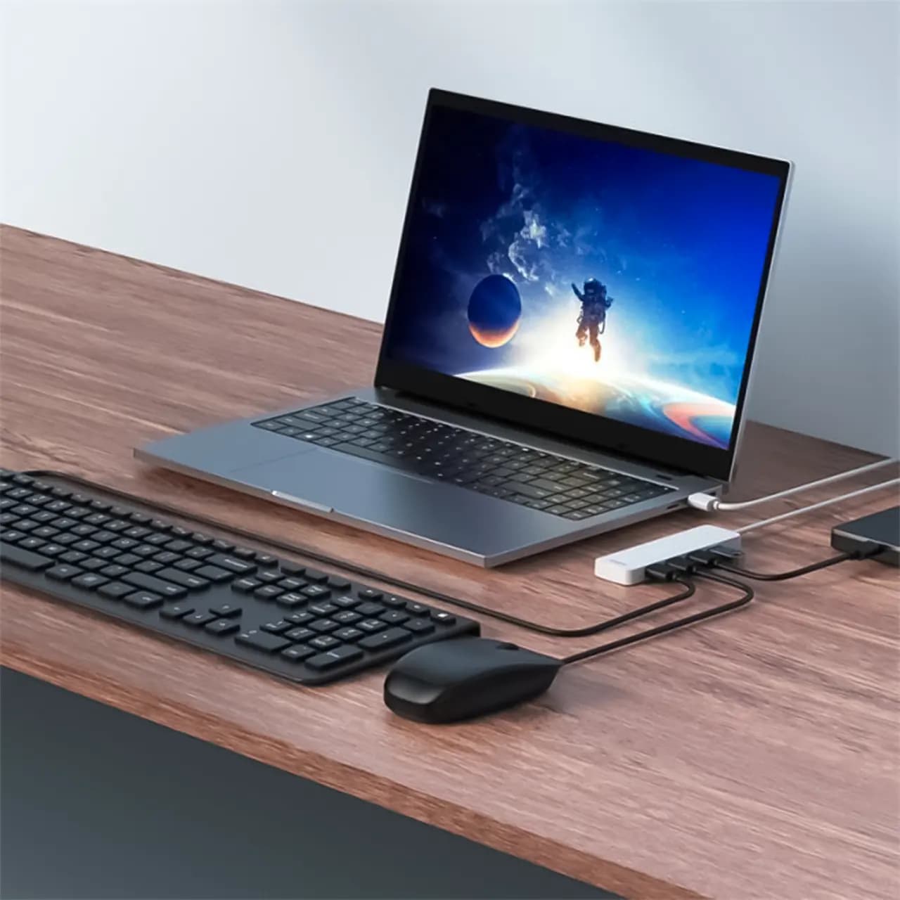 هاب 4 پورت USB بیسوس مدل BS-OH080 — تصویر ۶