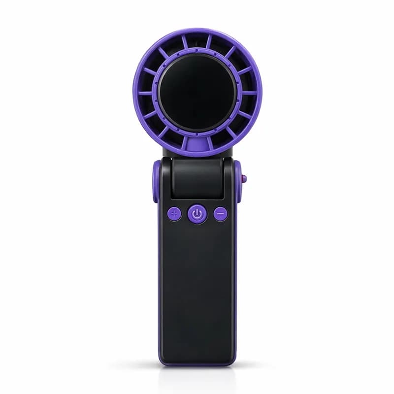 فن دستی فانتزی پرقدرت مدل folding fan با قابلیت خم شدن 90 درجه