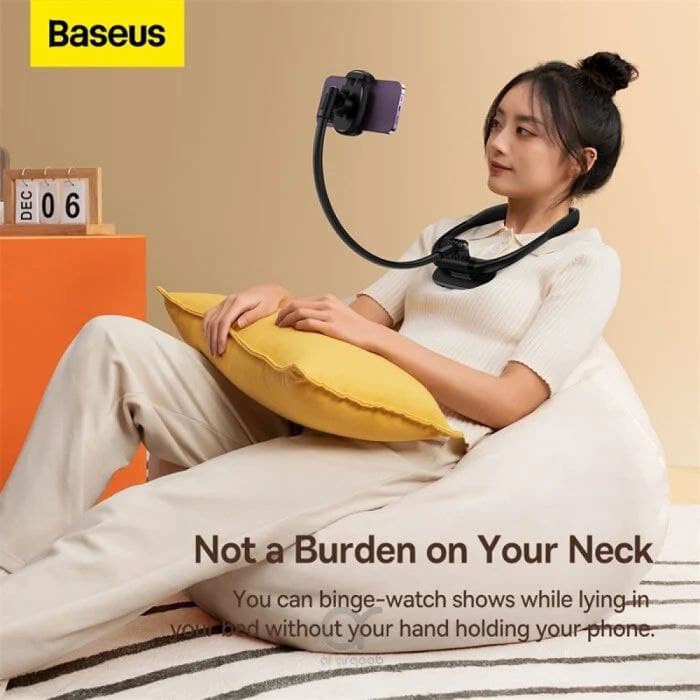 هولدر گردنی موبایل بیسوس مدل Baseus ComfortJoy Series Neck Phone Holder — تصویر ۶