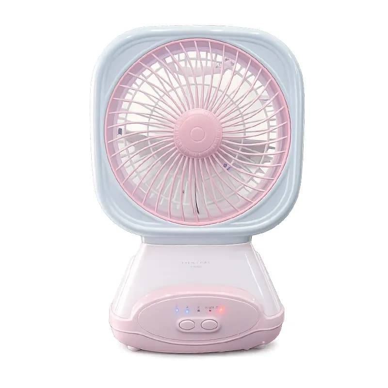 پنکه شارژی رومیزی مدل RL-F7092 با چراغ LED از برند Rocklight