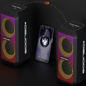 اسپیکر بلوتوثی قابل حمل سونباکس مدل S9800 — تصویر ۶