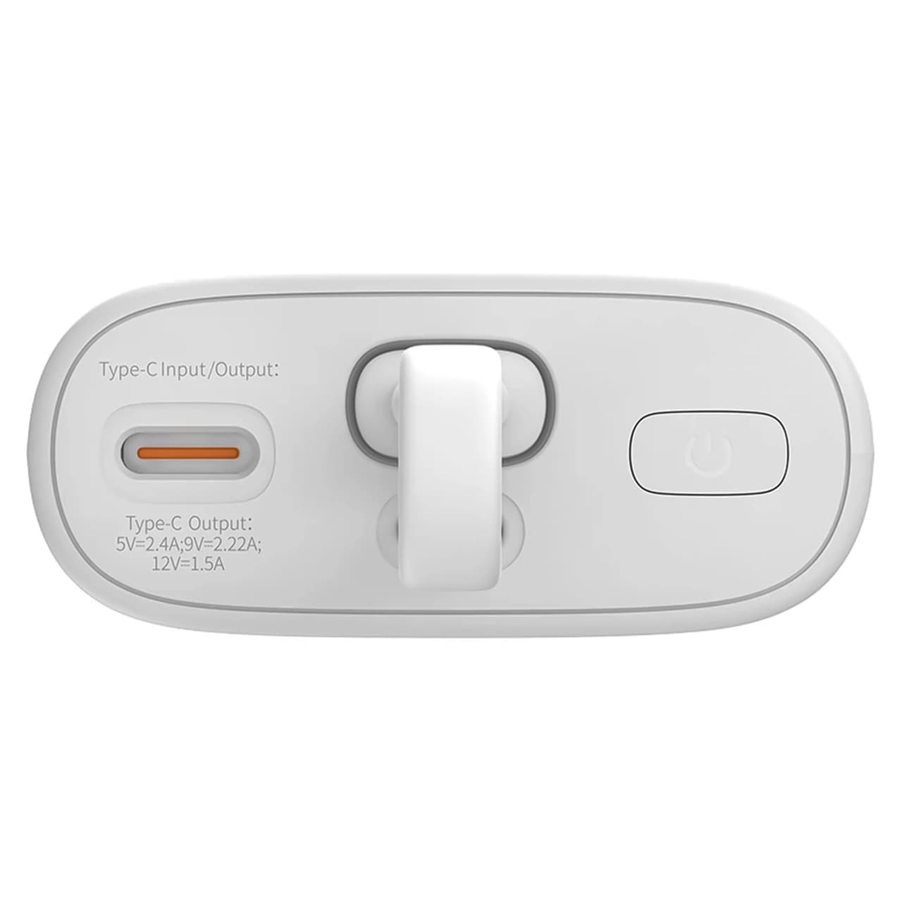 پاوربانک بیسوس مدل PPKDC05C با ظرفیت 5200 میلی آمپر ساعت با توان 20 وات و کابل تایپ سی — تصویر ۶