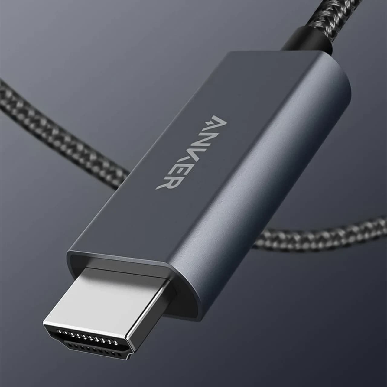 کابل تبدیل تایپ سی به HDMI انکر 4K مدل A8730 طول 1.8 متر — تصویر ۵
