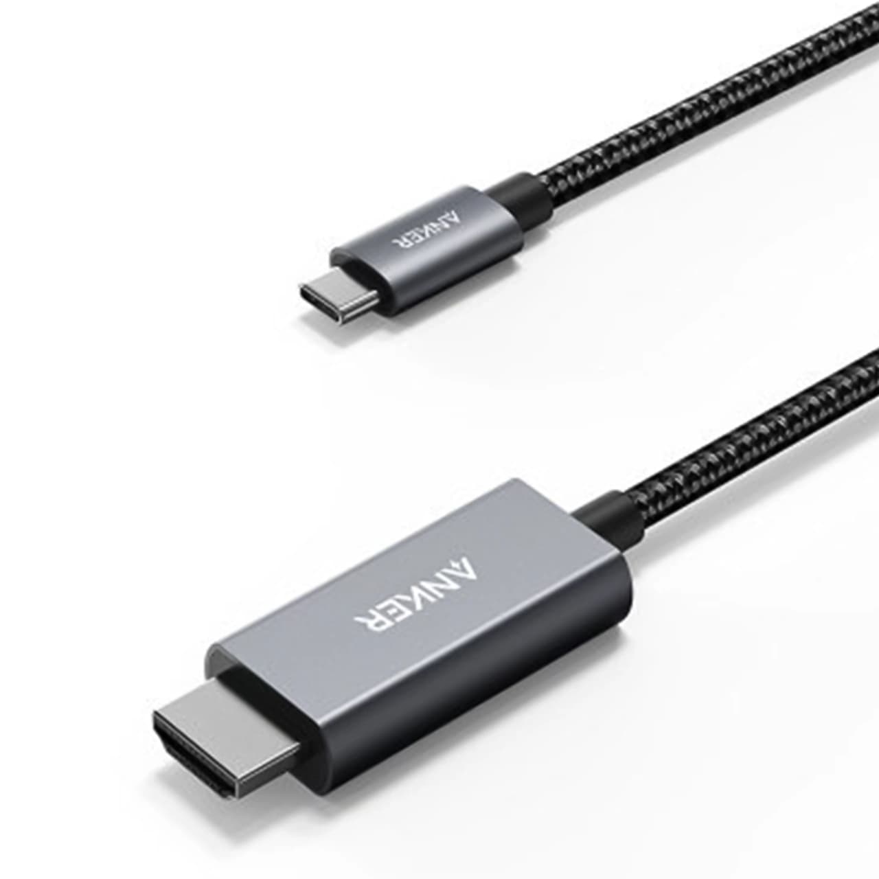 کابل تبدیل تایپ سی به HDMI انکر 4K مدل A8730 طول 1.8 متر — تصویر ۳