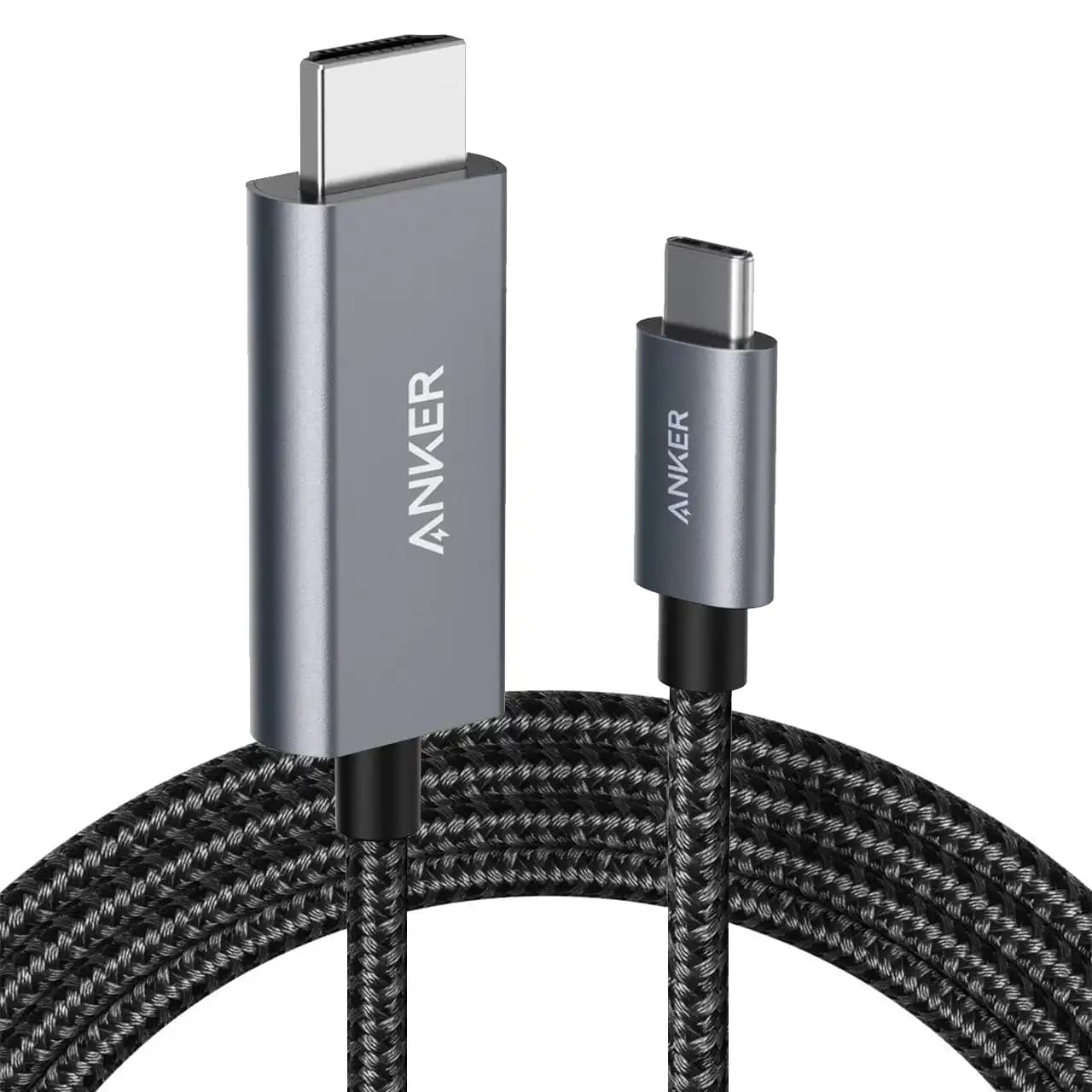 کابل تبدیل تایپ سی به HDMI انکر 4K مدل A8730 طول 1.8 متر