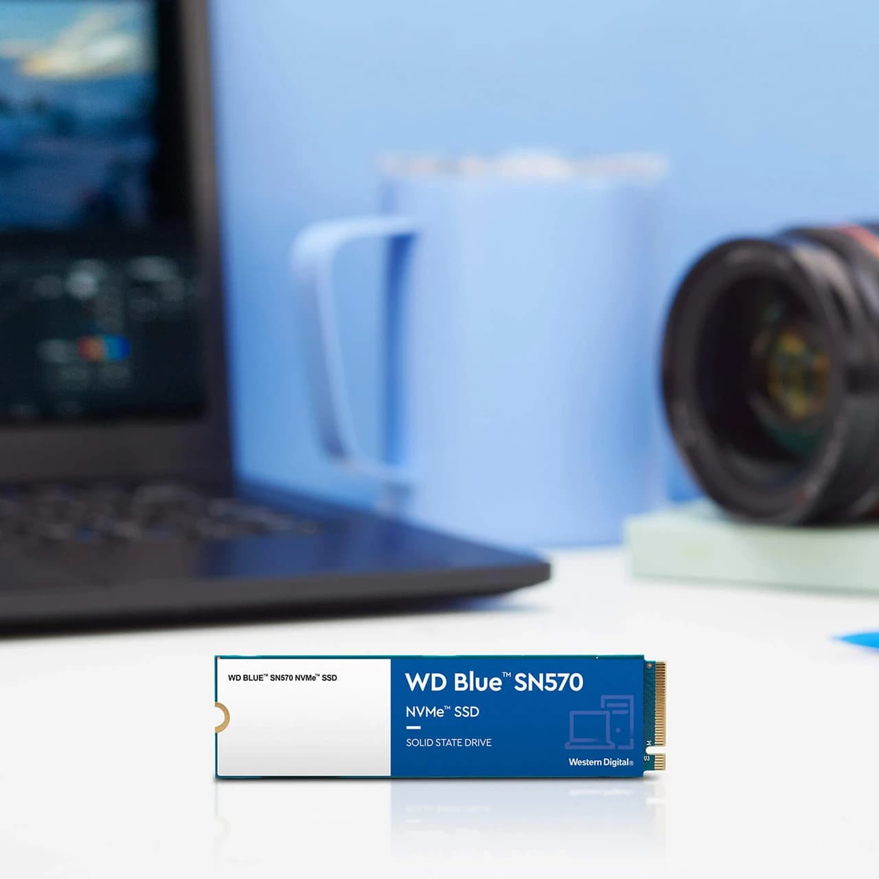 هارد اس اس دی NVMe M.2 اینترنال وسترن دیجیتال مدل Blue SN570 ظرفیت 500 گیگابایت — تصویر ۶