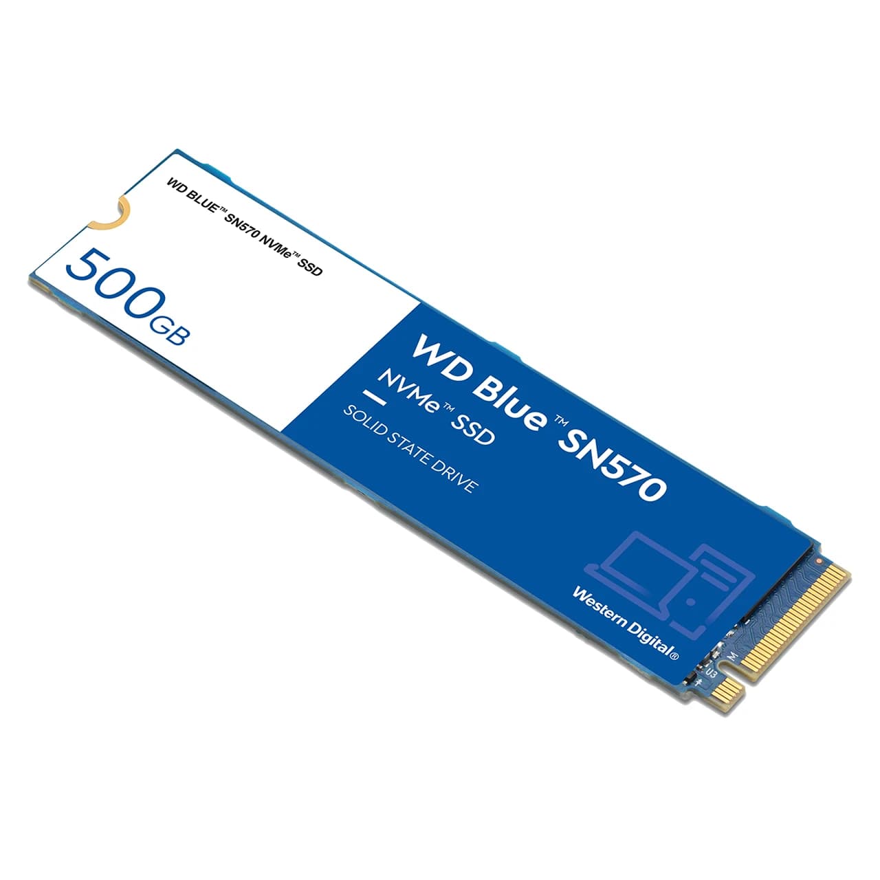 هارد اس اس دی NVMe M.2 اینترنال وسترن دیجیتال مدل Blue SN570 ظرفیت 500 گیگابایت — تصویر ۳