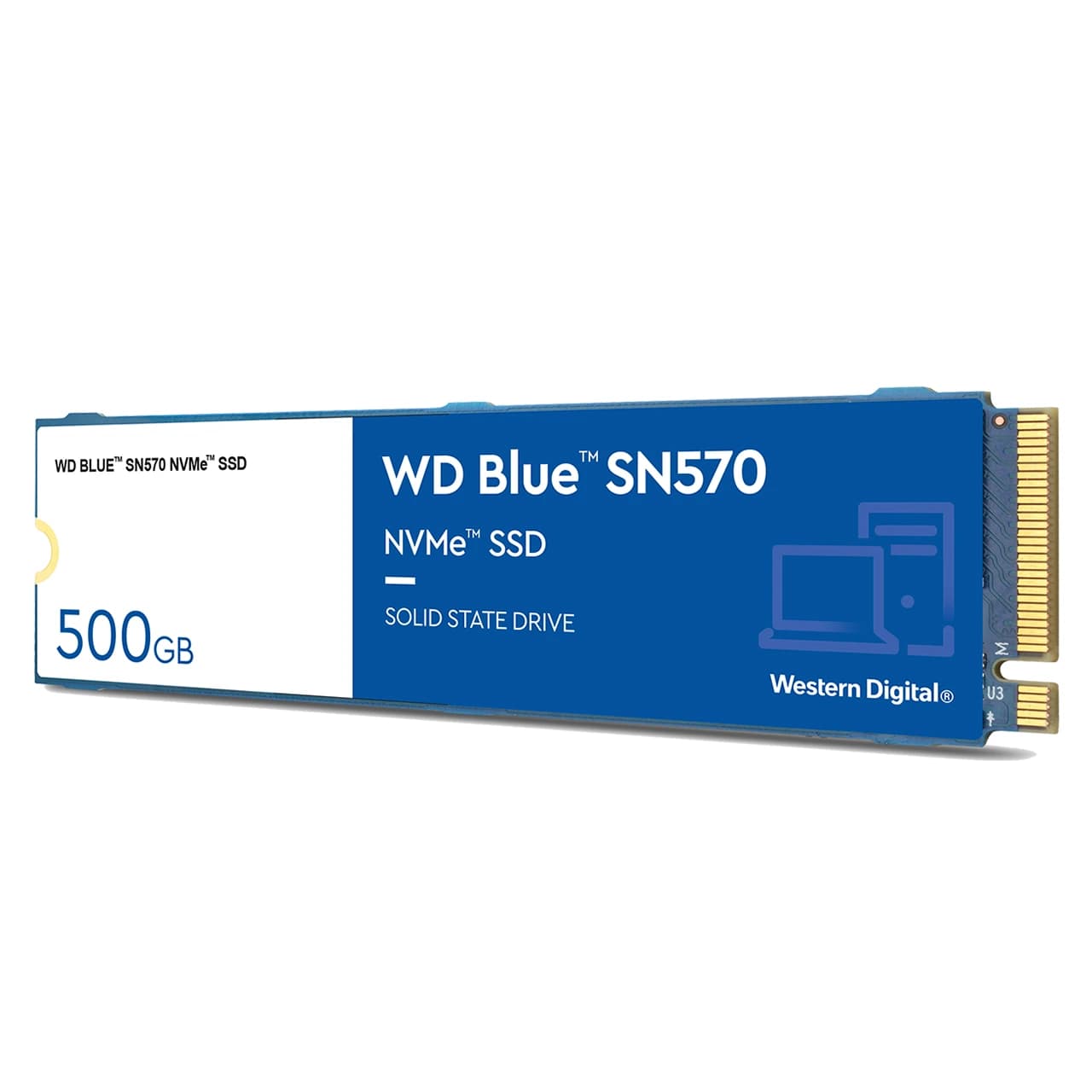 هارد اس اس دی NVMe M.2 اینترنال وسترن دیجیتال مدل Blue SN570 ظرفیت 500 گیگابایت — تصویر ۴