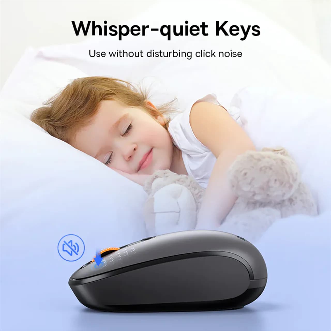 ماوس بی سیم سه حالته بیسوس مدل F01B — تصویر ۶