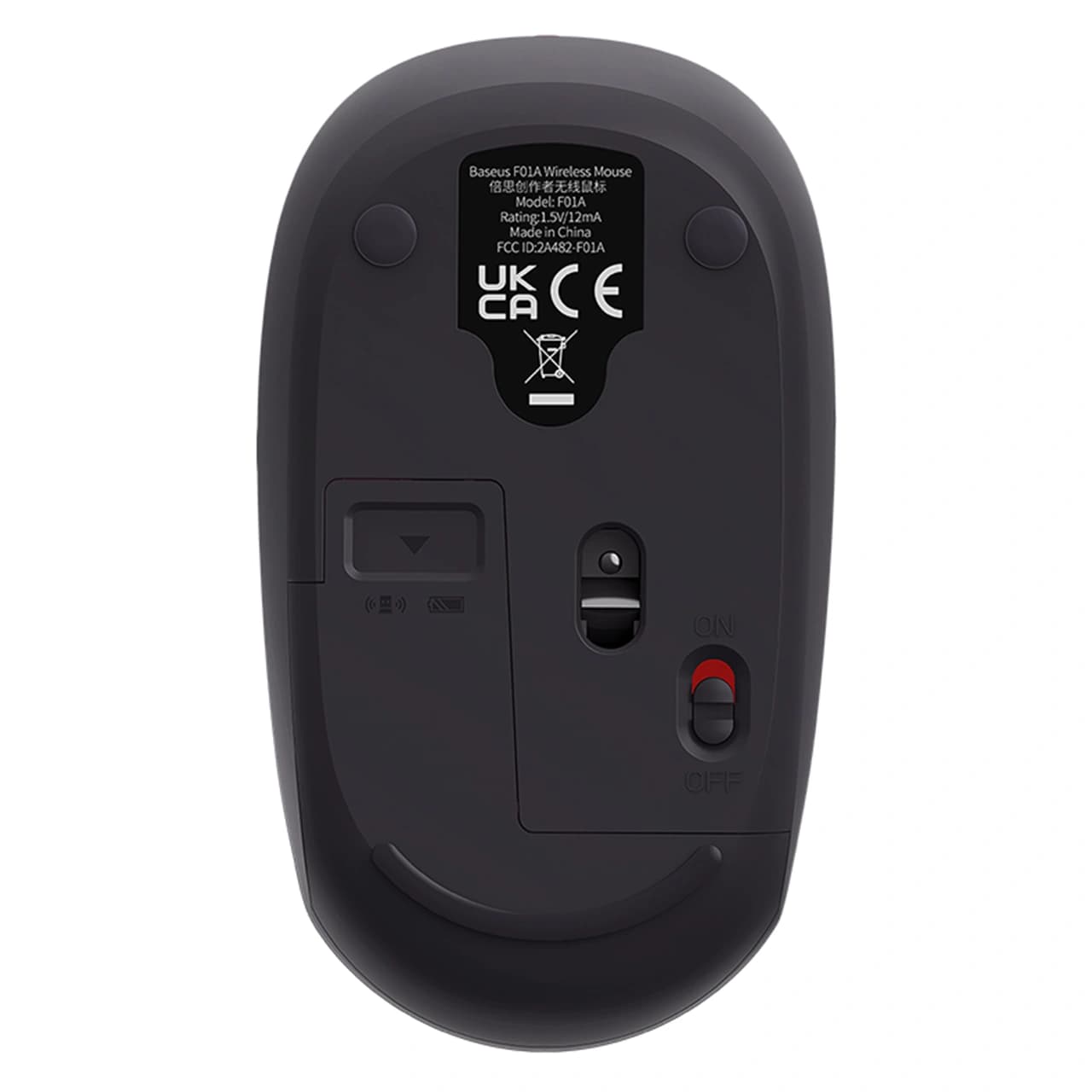 ماوس بی سیم سه حالته بیسوس مدل F01B — تصویر ۲