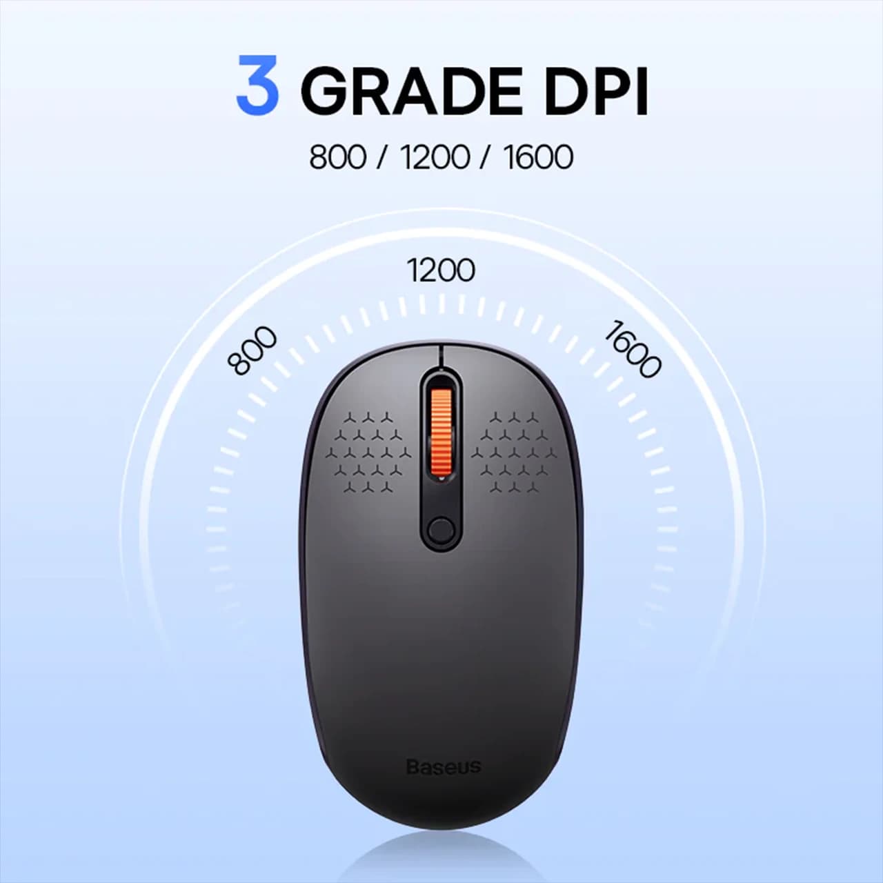 ماوس بی سیم سه حالته بیسوس مدل F01B — تصویر ۳