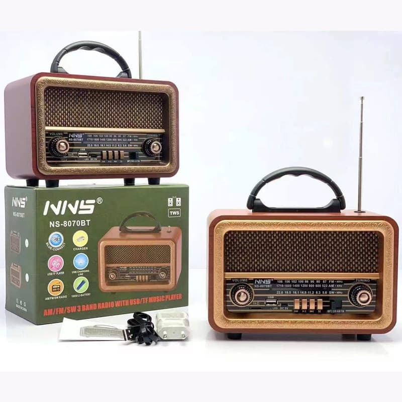 رادیو اسپیکر NNS مدل NS-8070BT — تصویر ۲
