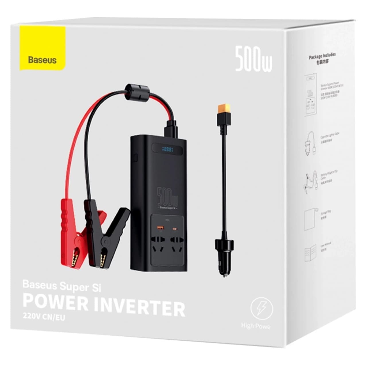 اینورتر ماشین بیسوس مدل CGNB000101 ولتاژ 220V و توان 500W — تصویر ۸