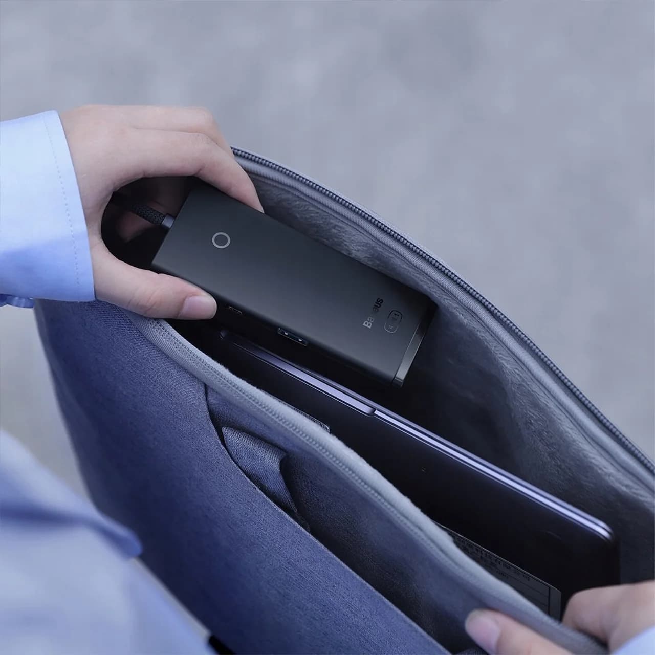 هاب 4 پورت USB 3.0 بیسوس مدل WKQX030001 — تصویر ۴