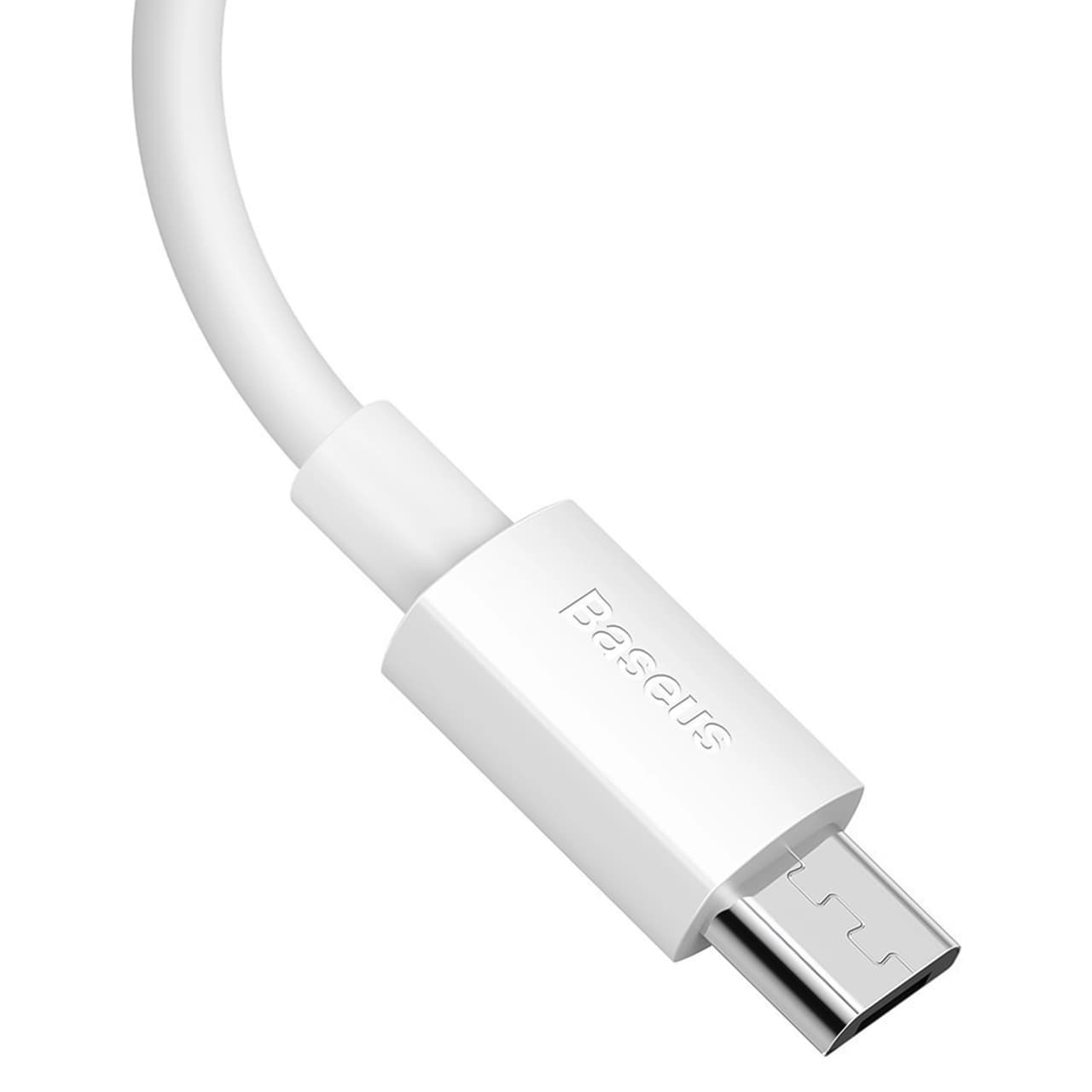 کابل تبدیل USB به microUSB بیسوس مدل TZCAMZJ طول 1.5 متر بسته 2 عددی — تصویر ۳