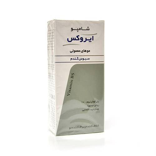 شامپو روزانه سبوس گندم مناسب مو معمولی ایروکس