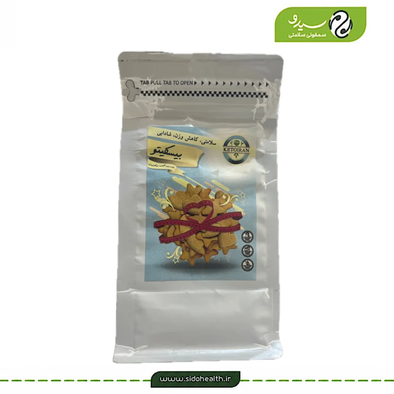 پودر بیسکوییت کتو ایران