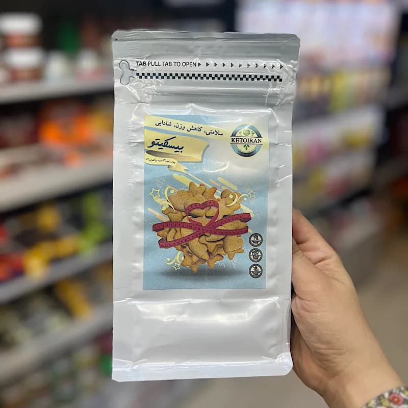 پودر بیسکوییت کتو ایران — تصویر ۲