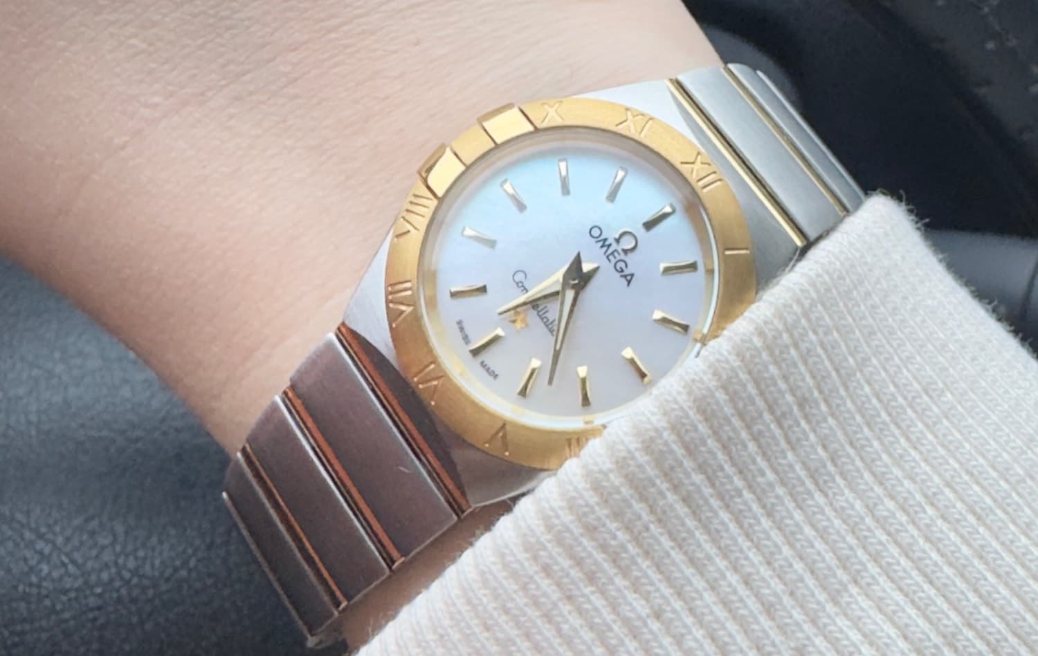 ساعت مچی زنانه امگا کانسلیشن OMEGA — تصویر ۲