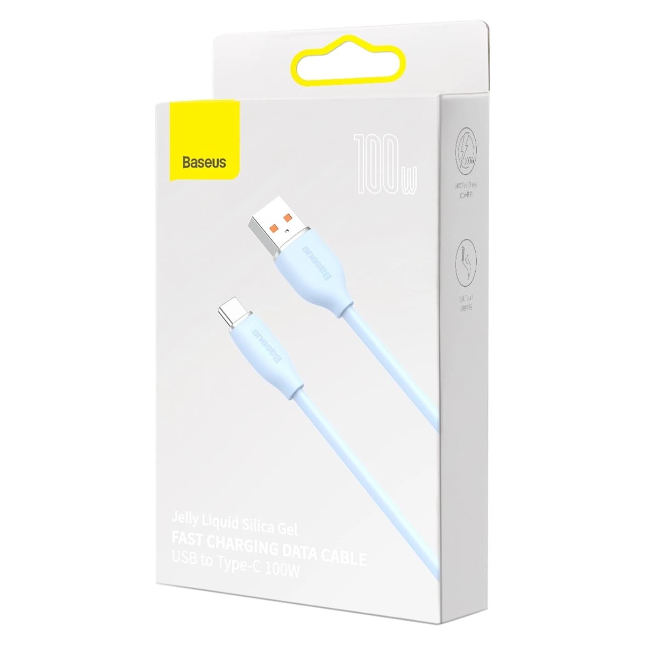 کابل تبدیل USB به Type-C بیسوس مدل CAGD010 طول 2 متر — تصویر ۶