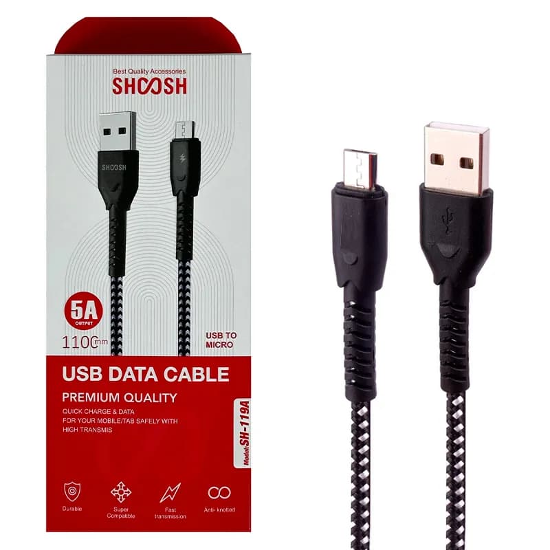 کابل تایپ سی مدل SH119A برند SHOOSH
