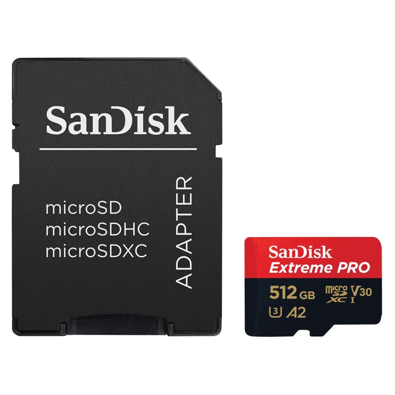کارت حافظه MicroSDXC سن دیسک مدل Extreme PRO ظرفیت 512 گیگابایت 200MB/s — تصویر ۲